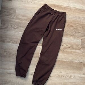 Talentless chocolate brown sweatpants
